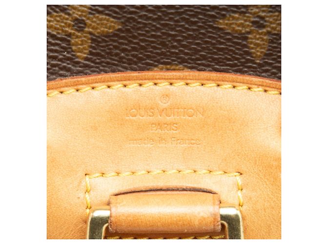 Zaino Louis Vuitton Monogram Mini Montsouris marrone - vista 5