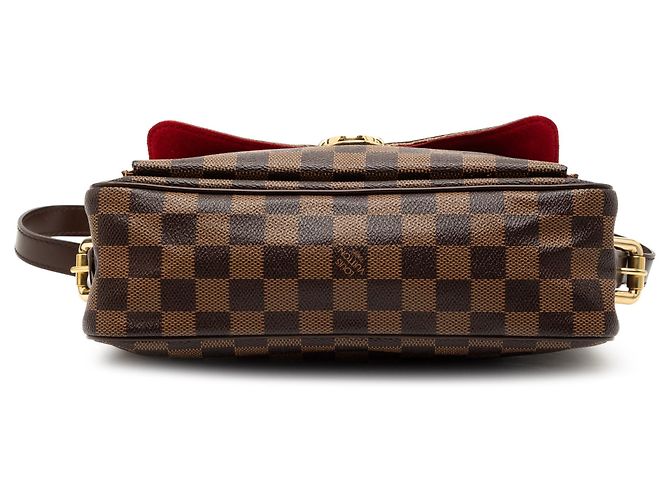 Borsa Louis Vuitton Damier Ebene Ravello GM marrone - vista 3