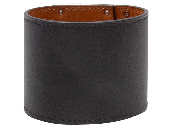 Hermès Armband Black Hermes Extreme Wrap mit Nieten Schwarz - Ansicht 3