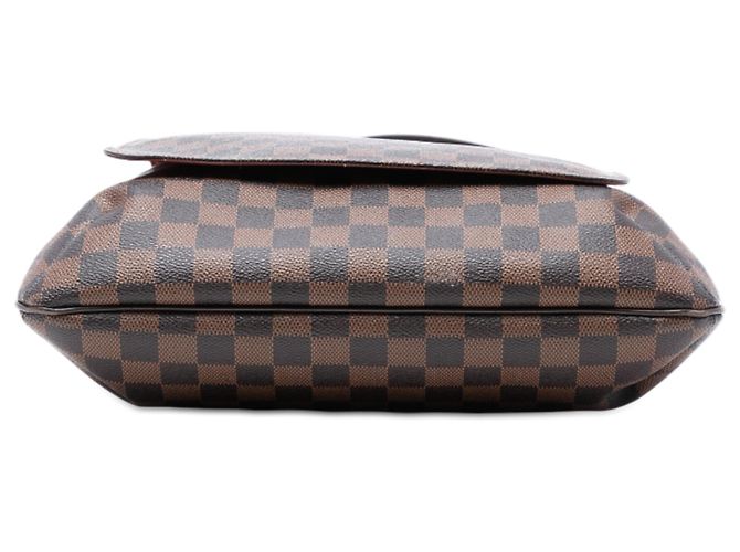 Borsa a tracolla Louis Vuitton Damier Ebene Musette Salsa GM marrone - vista 3