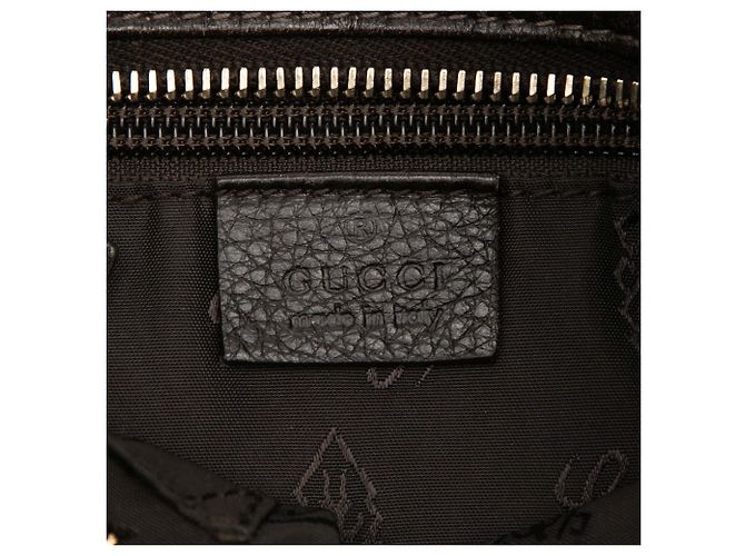Borsa a tracolla Gucci Guccissima marrone - vista 5