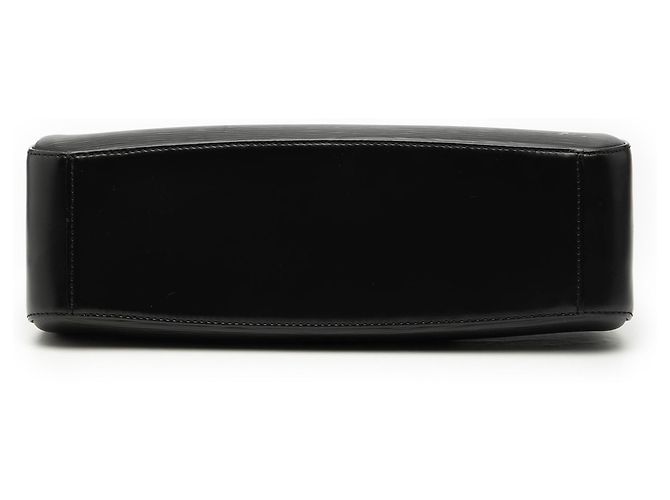 Borsa Louis Vuitton Epi Jasmine nera Nero - vista 3