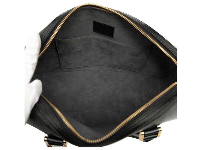 Borsa Louis Vuitton Epi Jasmine nera Nero - vista 4