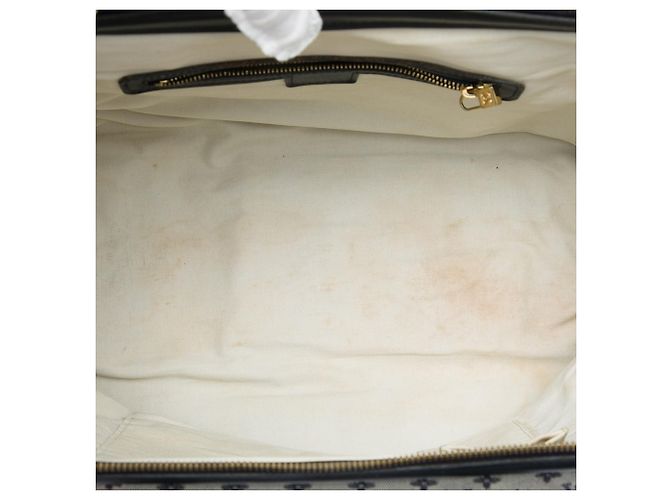 Borsa Louis Vuitton Monogram Mini Lin Josephine GM Grigio - vista 4