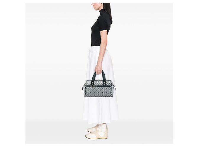 Borsa Louis Vuitton Monogram Mini Lin Josephine GM Grigio - vista 5