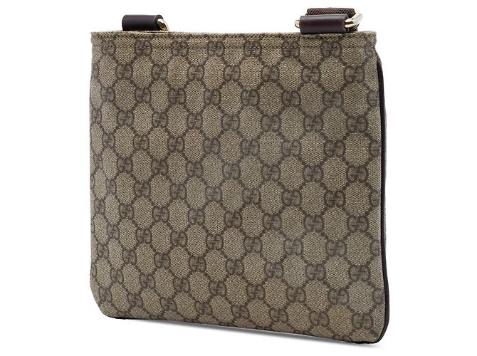 Borsa a tracolla Gucci GG Supreme beige - vista 2