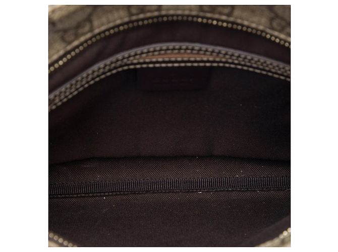 Borsa a tracolla Gucci GG Supreme beige - vista 4