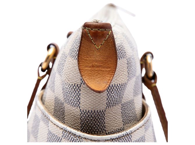 Borsa Tote White Louis Vuitton Damier Azur Totally PM Bianco - vista 5