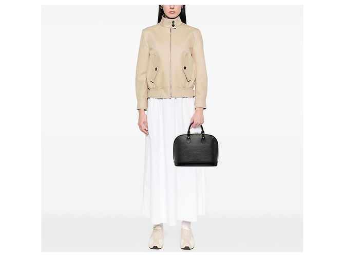 Borsa Louis Vuitton Epi Alma PM nera Nero - vista 7