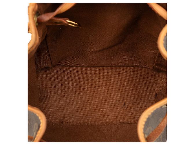 Zaino Louis Vuitton Monogram Mini Montsouris marrone - vista 4