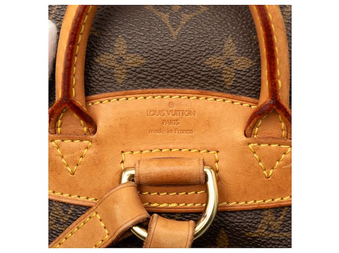 Zaino Louis Vuitton Monogram Mini Montsouris marrone - vista 5
