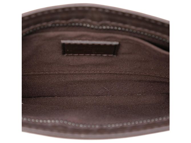 Borsa a tracolla Louis Vuitton Epi Sarvanga marrone - vista 4