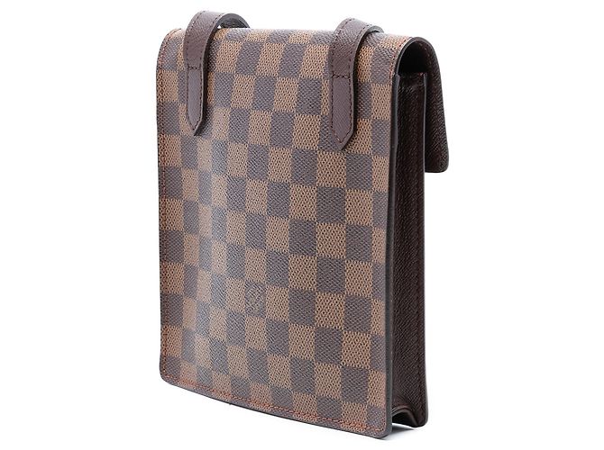 Borsa a tracolla Louis Vuitton Damier Ebene Pimlico marrone - vista 2