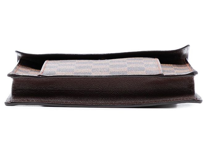 Borsa a tracolla Louis Vuitton Damier Ebene Pimlico marrone - vista 3