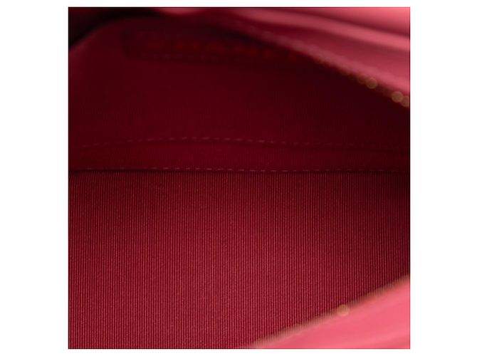 Camera Case de câmera Chanel CC em couro de vitelo rosa com alça transversal - vista 4