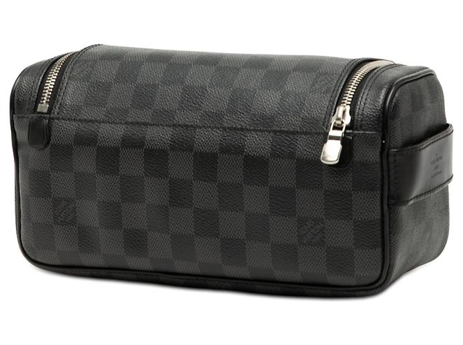 Pochette e clutch Louis Vuitton Damier Graphite nero - vista 2