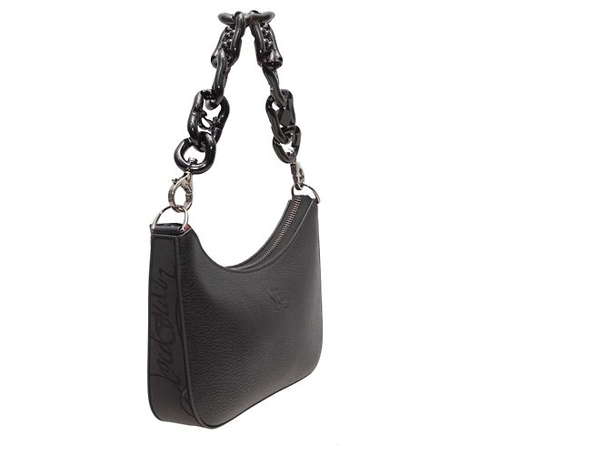 Mini borsa a tracolla nera Christian Louboutin Nero - vista 2