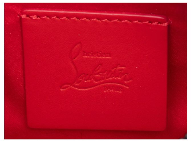 Mini borsa a tracolla nera Christian Louboutin Nero - vista 6