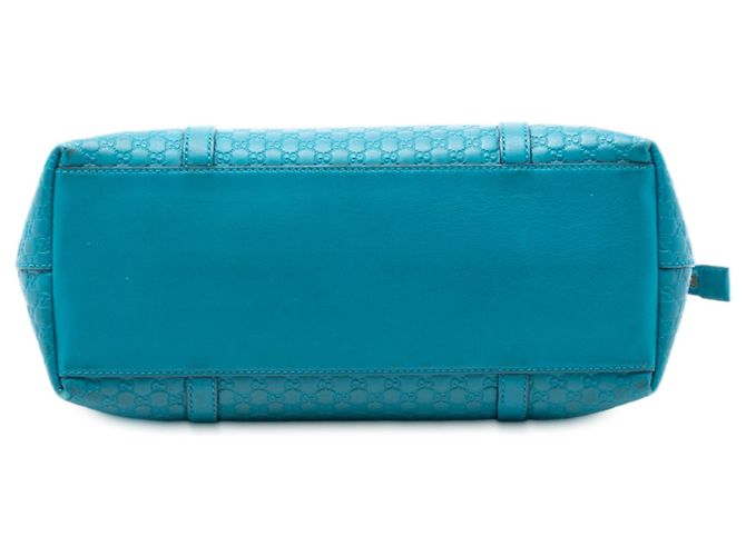 Borsa blu Gucci Small Microguccissima Joy - vista 3