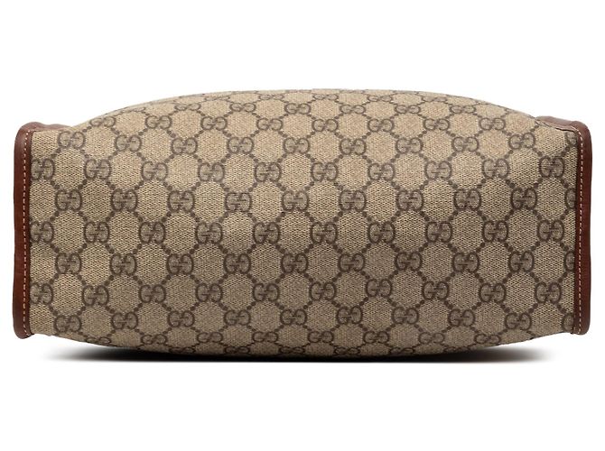 Tote Gucci GG Supreme Web beige - vista 3