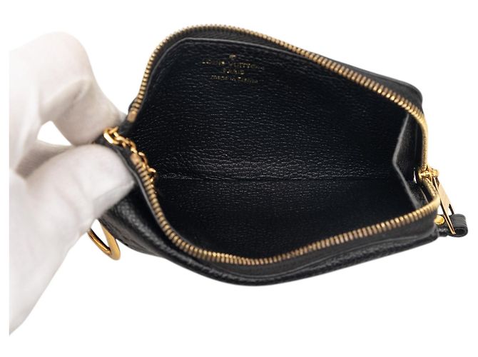 Tarjetero Louis Vuitton Monogram Empreinte Recto Verso negro - vista 4