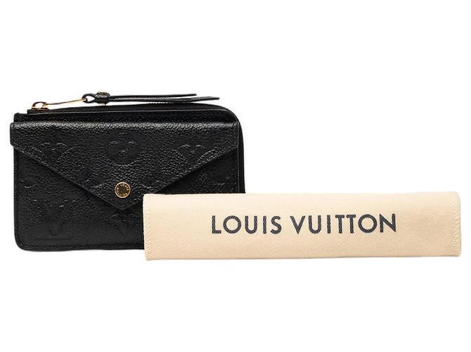 Tarjetero Louis Vuitton Monogram Empreinte Recto Verso negro - vista 8