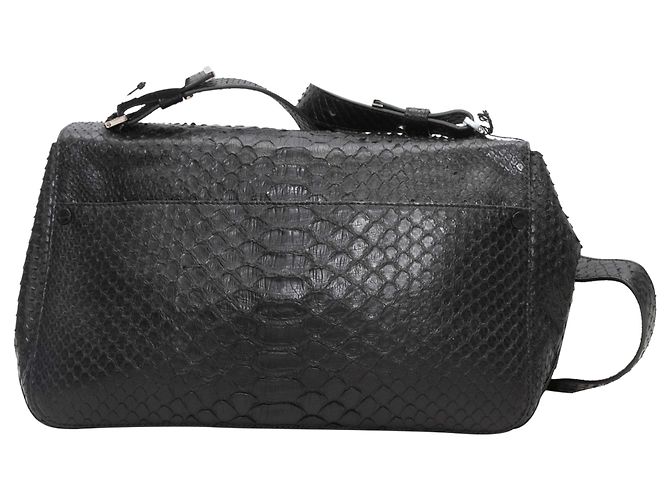 Schultertasche aus schwarzem Python Proenza Schouler - vista 3