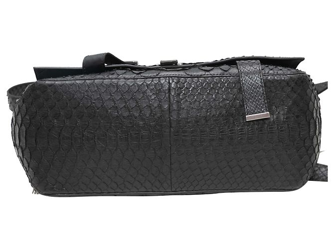 Schultertasche aus schwarzem Python Proenza Schouler - vista 4