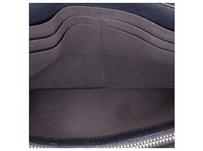 Clutch Chanel Deauville in Denim Blu a Doppio Scomparto - vista 5