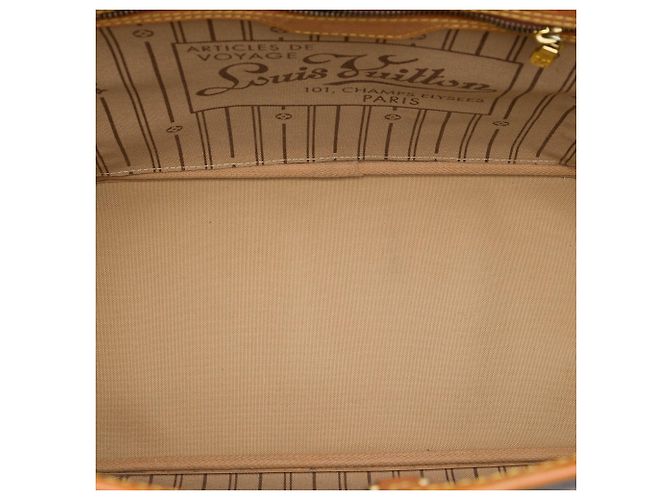 Borsa Tote Louis Vuitton Monogram Neverfull MM marrone - vista 4