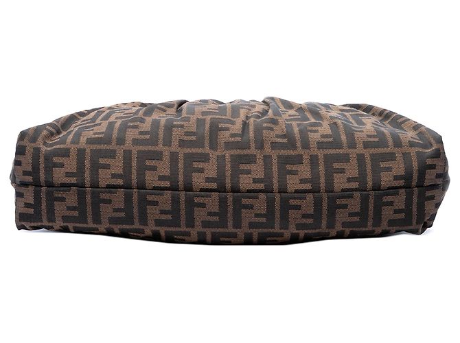 Fendi Zucca Canvas Chef Schultertasche Braun - Ansicht 3