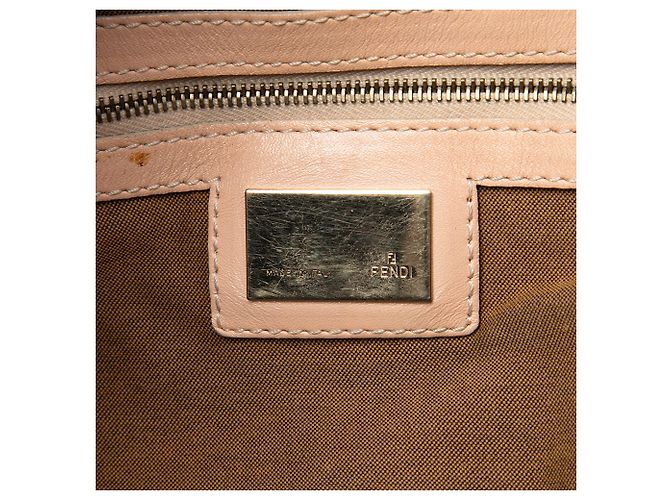 Fendi Zucca Canvas Chef Schultertasche Braun - Ansicht 5