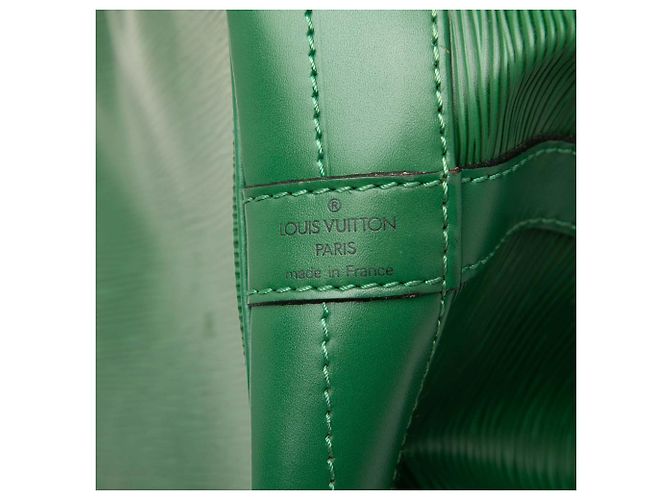 Borsa a secchiello Epi Noe GM verde Louis Vuitton - vista 5