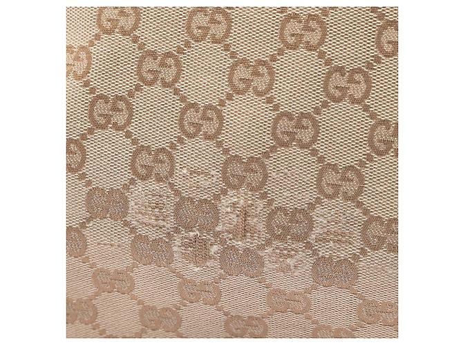 Tote verticale Gucci GG Canvas Web beige - vista 6