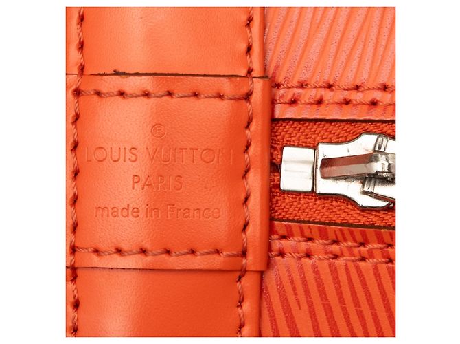 Borsa Louis Vuitton Epi Alma PM Arancione - vista 5