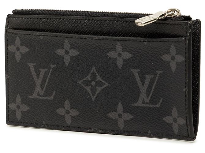 Louis Vuitton Monogram Eclipse Taigarama Kartenetui Schwarz - Ansicht 2