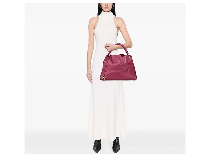 Borsa Hobo Louis Vuitton Monogram Empreinte Artsy MM viola Porpora - vista 11