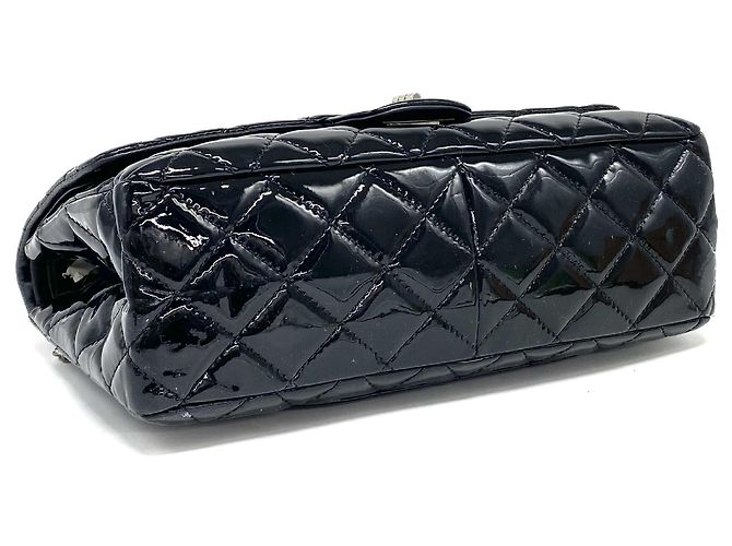 Chanel Bijoux Chain Reissue 2.55 Flap Patent Leather Nero - vista 4