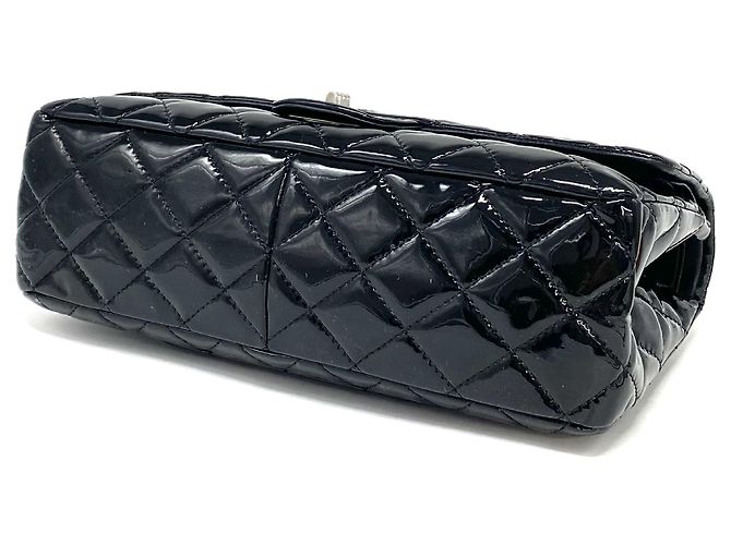 Chanel Bijoux Chain Reissue 2.55 Flap Patent Leather Nero - vista 5