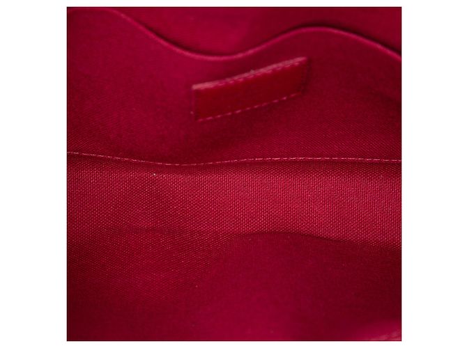 Borsa a tracolla Louis Vuitton Monogram Pochette Felicie Marrone - vista 4