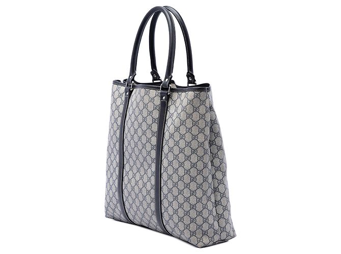 Tote verticale Gucci GG Supreme beige - vista 2