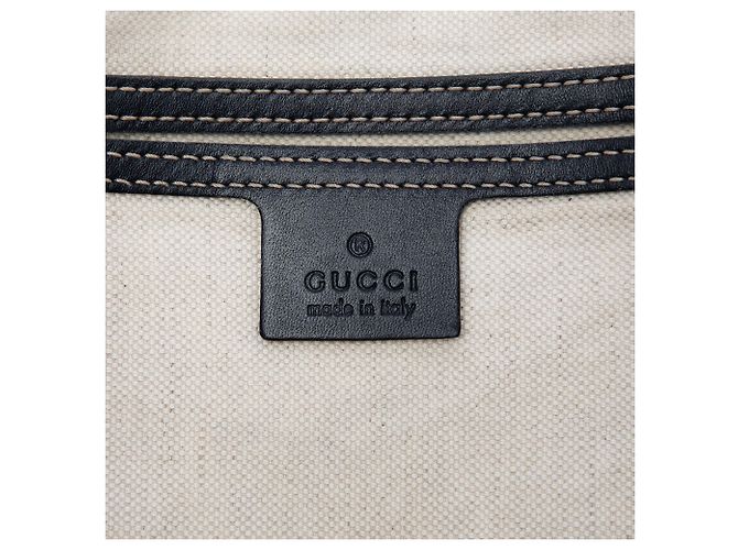 Tote verticale Gucci GG Supreme beige - vista 5