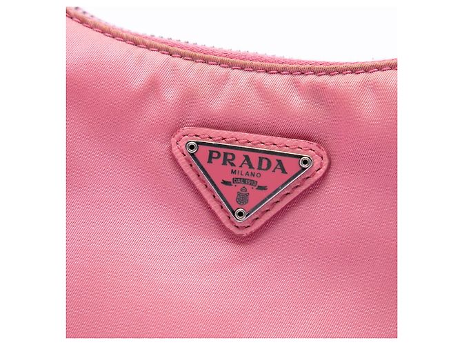 Borsa Prada Tessuto Re Edition 2005 Rosa - vista 5