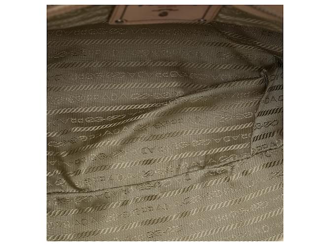 Borsa Prada Nappa Gaufre beige - vista 4