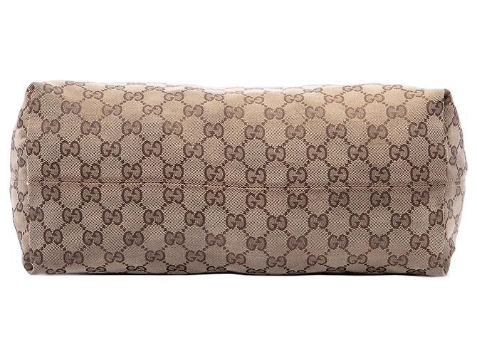 Borsa Gucci GG Canvas Icon Bit beige - vista 3
