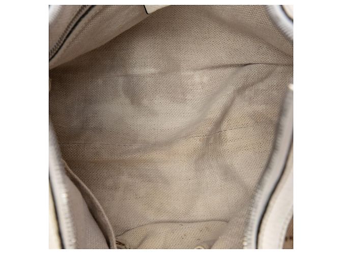 Borsa Gucci GG Canvas Icon Bit beige - vista 4