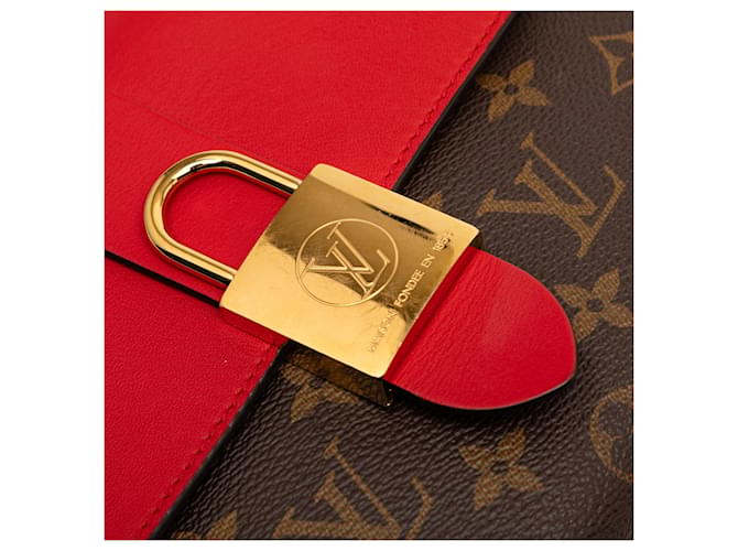 Borsa Louis Vuitton Monogram Locky BB marrone - vista 7