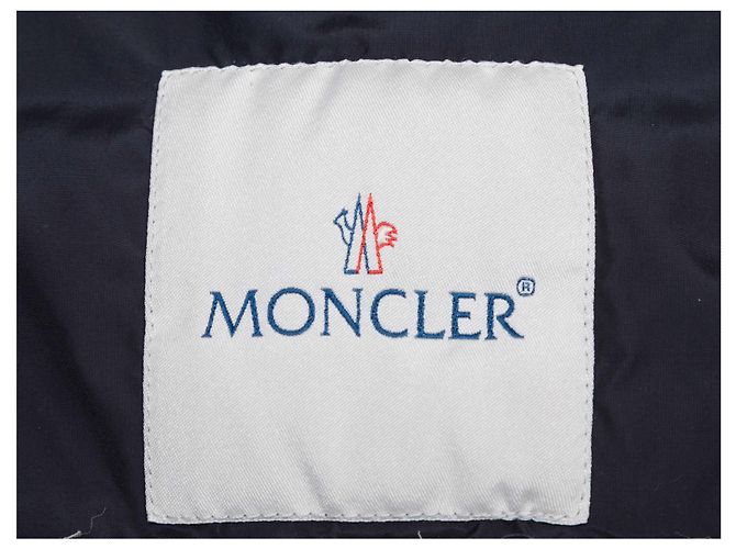 Moncler Steppjacke mit Kapuze, Farbe Charcoal, Designergröße 0 Grau - Ansicht 5