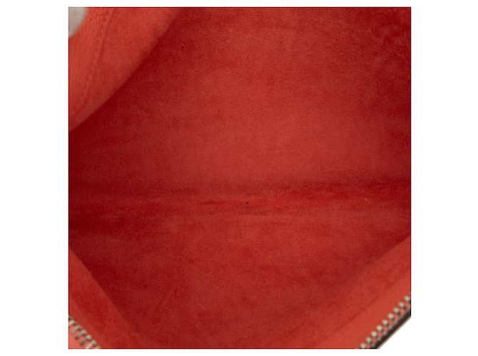 Clutch Bazar Hermès Medium Togo Arancione - vista 4