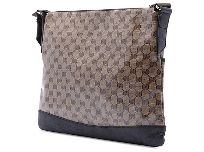 Borsa a tracolla Gucci GG Crystal marrone - vista 2
